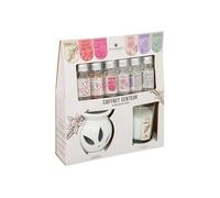 Atmosphera Coffret senteur Bien-être 8 pièces 23 cm Vanille Blanc G