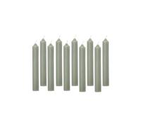 Lot de 10 bougies bâtons vert eucalyptus 45g - Atmosphera Créateur d'intérieur