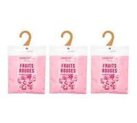 Comptoir de la Bougie - Lot de 3 Cintres Parfumés "Accro" 14cm Fruits Rouges G