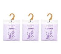 Comptoir de la Bougie - Lot de 3 Cintres Parfumés Accro 14cm Lavande G