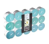 Comptoir de la Bougie - Lot de 30 Bougies Chauffe-Plat Parfumées 3,7cm Fleur de Tiaré