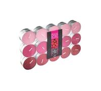 Atmosphera – Lot de 30 bougies chauffe-plat parfumées Framboise 3,7 cm 350 g