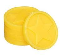 Comptoir de la Bougie - Lot de 5 Cires Parfumées à Brûler "Etoile" 45g Citronnelle G