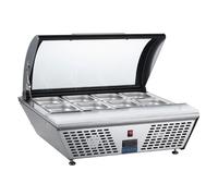 Comptoir de Préparation Positif Série G - 4 x GN 1/3 - Polar