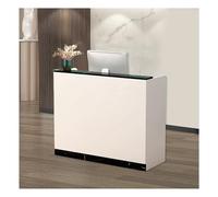 Comptoir de réception moderne - Bureau élégant avec rangement pour espaces de travail contemporains, salons
