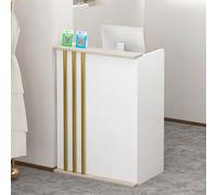 Comptoir de Réception Moderne,comptoir de Vente au détail pour Caisse avec tiroirs,Petite réception beauté Poste de Travail Informatique pour Le Bureau du Hall du Salon，pour Magasin de vêtements