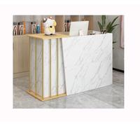 Comptoir de réception moderne - Design élégant pour supermarchés, magasins de proximité, hôtels, bars, salons de beauté, magasins de vêtements et bureaux de caisse - Parfait pour les espaces de vente