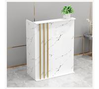 Comptoir de vente au détail avec tiroir verrouillable, petite table de caisse pour un paiement sécurisé, rangement pratique pour une utilisation au détail, idéal pour les magasins et les entreprises.