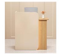 Comptoir de vente au détail avec tiroirs verrouillables et éclairage LED Bureau de réception pour salon de bureau et caisse Design moderne pour un meilleur engagement client