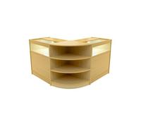 Comptoir de Ventes Verouillables en MDF Erable à LED Ensemble Theseus B900 LM60