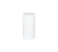Comptoir des bougies - Bougie décorative ronde Rustic - Diam. 7 cm - Blanc