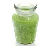 Comptoir des bougies - Bougie en pot Zen - H. 8,5 cm - Vert Vert G