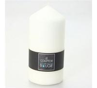 Comptoir des bougies - Bougie ronde - H. 14 cm - Ivoire