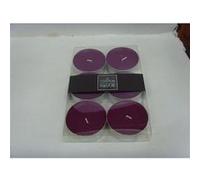 Comptoir des bougies - Lot de 6 bougies colorées - Diam. 5,9 cm - Prune Rose G