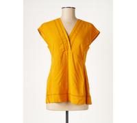 comptoir des cotonniers chemisiers et blouses femme de couleur jaune