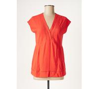 comptoir des cotonniers chemisiers et blouses femme de couleur orange 34