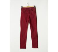 comptoir des cotonniers jeans femme de couleur rouge 34