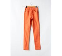 comptoir des cotonniers pantalons femme de couleur orange 34