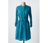 comptoir des cotonniers robes femme de couleur bleu 34