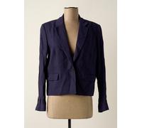 comptoir des cotonniers vestes femme de couleur bleu 42