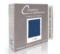 COMPTOIR DES TEINTURES - Teinture Textile - Mélange Gitane (pour 1kg linge) - Teintures Durables pour Draps, Serviettes et Nappes - Facile à Utiliser en Machine à Laver ou à la Main