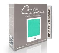 COMPTOIR DES TEINTURES - Teinture Textile - Mélange Givre (pour 1kg linge) - Teintures Durables pour Draps, Serviettes et Nappes - Facile à Utiliser en Machine à Laver ou à la Main