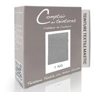 COMPTOIR DES TEINTURES - Teinture Textile - Mélange Mastic (1kg de linge) - Teintures Durables pour Draps, Serviettes et Nappes - Facile à Utiliser en Machine (à Laver) ou à la Main
