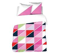 Comptoir des Tisseurs Parure de lit 2 Personnes - Housse de Couette 240x220cm + 2 taies d'oreiller