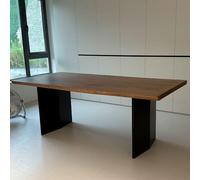 Comptoir En Dalles De Noyer Inachevé, Comptoir En Bloc De Bois Massif, Dessus De Table En Bois Pour Îlot De Cuisine/établi/établis/armoires, Facile À Couper(10x12cm/3.9x4.7in)