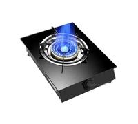 Comptoir haute puissance/cuisinière à gaz/table de cuisson intégrée, modèle noir élégant à neuf brûleurs à économie d'énergie avec protection contre les pannes de flamme(LPG)