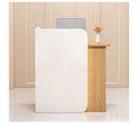 Comptoir réglable avec tiroirs verrouillables Bureau de réception pour magasin de vêtements, hall d'affaires, café - 80 cm Bancone della Réception