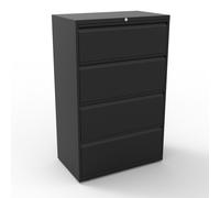 Comptoir Universal 4 tiroirs - Métal - Noir