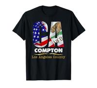 Compton, Californie CA, ville populaire authentique, T-Shirt