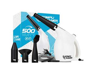 CompuCleaner Original - Dépoussiéreur électrique pour PC fixes et portables, consoles, appareils électroniques et nettoyage de la maison, alternative à la bombe aérosol pour le nettoyage du clavier.