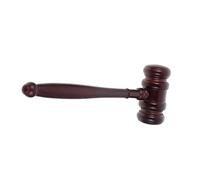 COMPUKAS 1 pièce Marteau de Juge Bois pour Enchères Outil Pratique et Ludique pour Développement des Finition Lisse et Robuste pour Anniversaires et Fêtes des Pères