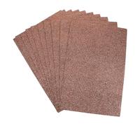 COMPUKAS 10 Feuilles Feuilles de Mousse Pailletée Scintillante A4 pour Loisirs Créatifs, Matériau en Écume Légère, Facile à Stocker, pour Bricolage et Enseignement Maternelle