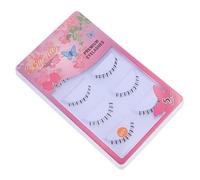 COMPUKAS 10paires Faux Cils Inférieurs Pour Femmes Bande De Cils Inférieurs Naturels