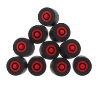 COMPUKAS 10pièces Pinch Roller pour Lecteur de Cassette de Pression Plastique Compact et Résistant à Usure pour Réparation Enregistreur
