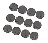 COMPUKAS 12pièces Tampons Démaquillants Réutilisables Fibre de Bambou Doux Types de Peau avec Coin Ouvert Pratique pour Visage et Nettoyage Quotidien