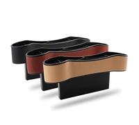COMPUKAS 1pièce Boîte de Rangement pour Siège de Voiture Organisateur Multifonction pour Téléphone Porte-monnaie et Clés Noir pour Siège Conducteur et Passager