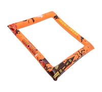 COMPUKAS 1pièce Cadre Photo Gonflable Halloween Accessoire Photo Selfie Décoration Fête Thème Carnaval pour Adultes Couleur Aléatoire
