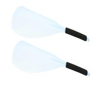 COMPUKAS 2 pièces Protecteur Cheveux Coiffure Écran Transparent Anti-pulvérisation Coiffant Bouclier Visage Salon Professionnel Facile à Utiliser