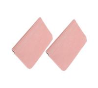 COMPUKAS 2 pièces Trousse Maquillage Compacte pour Femme Sac de Voyage Portable pour Voiture Organiseur Cosmétique Petit Sac Lèvres Multifonctionnel