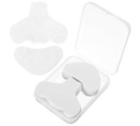 COMPUKAS 200 Patchs en Coton Blanc Menton Front, Bandes Nettoyantes Confortables pour Pores, Soins Peau Essentiels pour Routine de Beauté