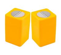 COMPUKAS 2Pièces Boîte de Rangement pour Lames Usagées Lot de Conteneurs de Stockage Multifonctionnels pour Déchets de Lames Sécurisés et Compacts pour Bureau