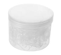 COMPUKAS 300pièces Bande Élastique Transparente Mini Caoutchouc Élastique Pour Cheveux Accessoires De Coiffure Pour Filles Garçon Fille Et Femmes