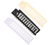 COMPUKAS 3pièces Peigne Pliant Compact Brosse à Cheveux De Voyage Douce Pour Chevelu Petite Brosse Portable Multifonction Pour Cheveux Bouclés Et Lisses Pratique Noir Beige Blanc