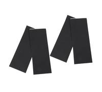 COMPUKAS 4 Pièces Lot de Protections de Semelle en Silicone Noir Antidérapantes et Résistantes pour Bottes et Talons Hauts, Adaptées à L'hiver Salles de Bain