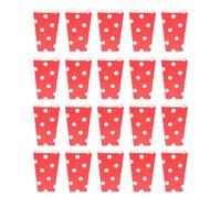 COMPUKAS 48 Pièces Boîtes à Pop-corn en Papier pour Soirée Cinéma et Anniversaire, Design Élégant et Forme Adorable, pour Stocker Popcorn et Petits Présents