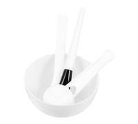 COMPUKAS 4ensembles Outils De Visage Ensemble De Bol Et Spatule Pour Mélanger Masques Faciaux Kit De Soins Peau Pour Esthéticiennes Et Usage Personnel